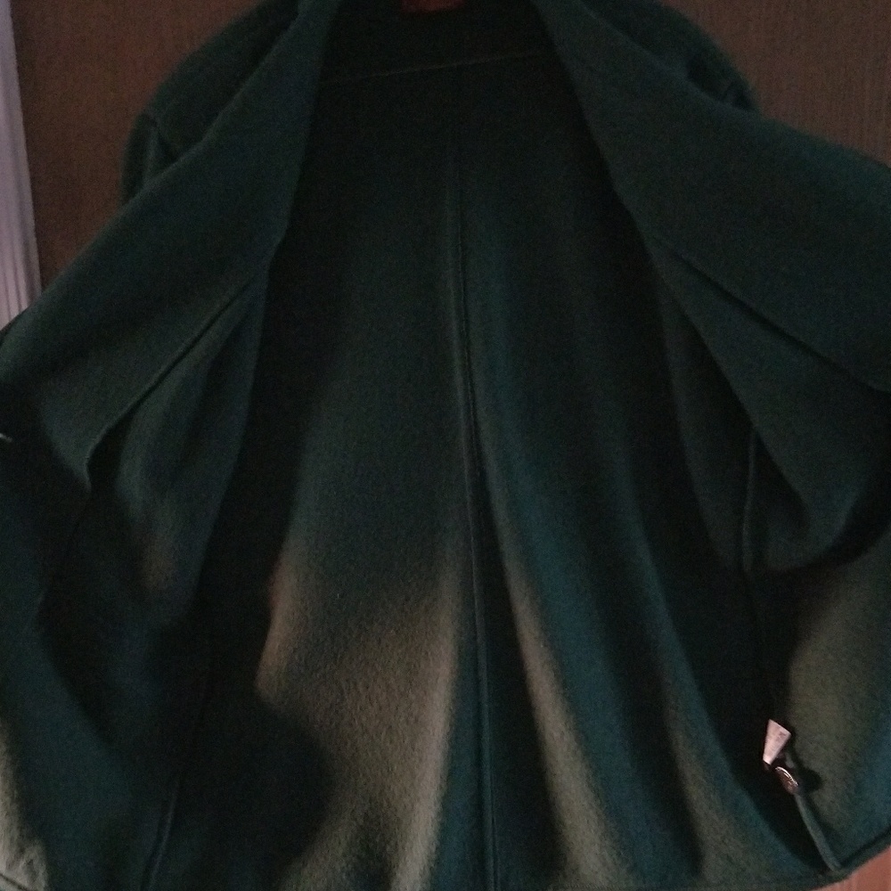 Green wool blazer - Picture 2 of 3